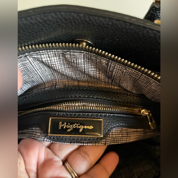 Black hand bag - Picture 3 of 5